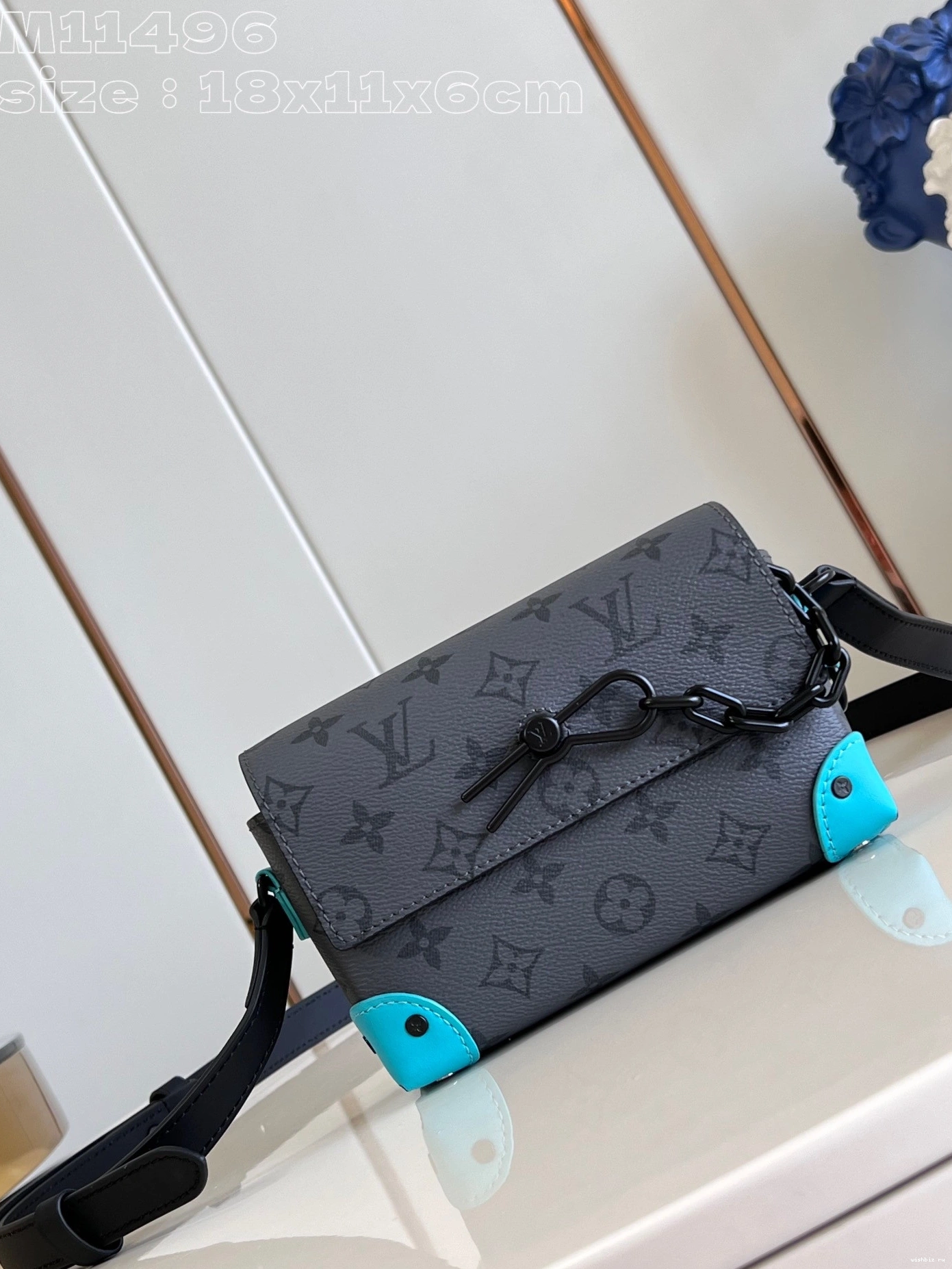 WIS LOUIS Wearable VUITTON Steamer Wallet-18*11*6.5CM 0807